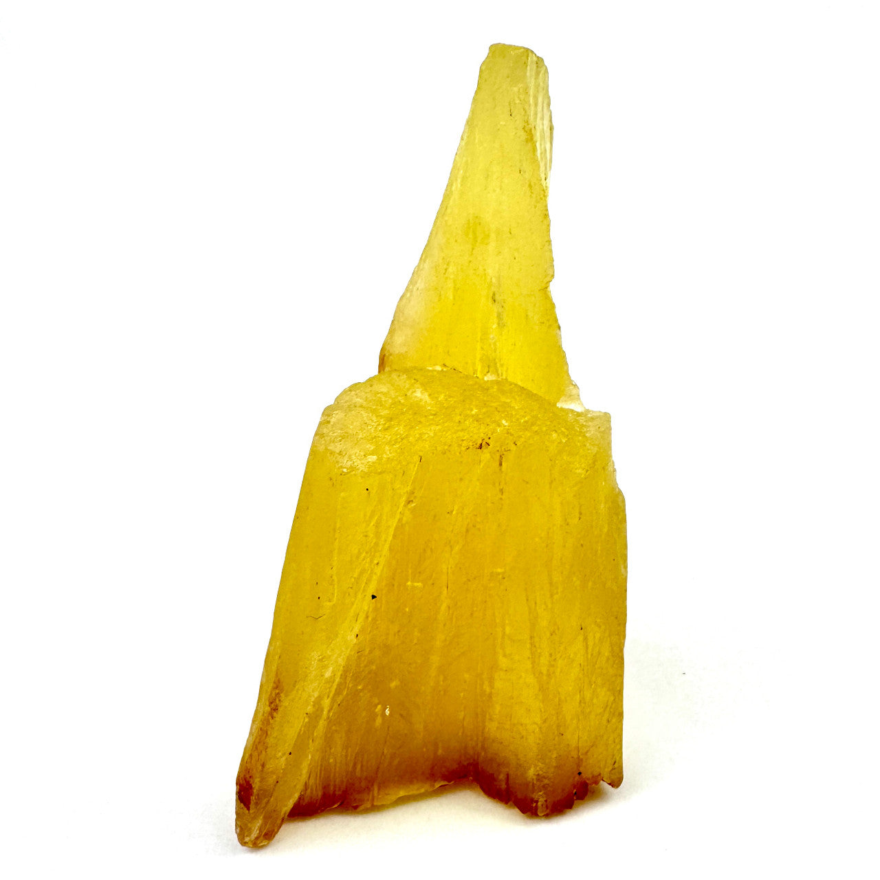 Yellow Aragonite Specimen- 2.9"x 1.6"-NC7584