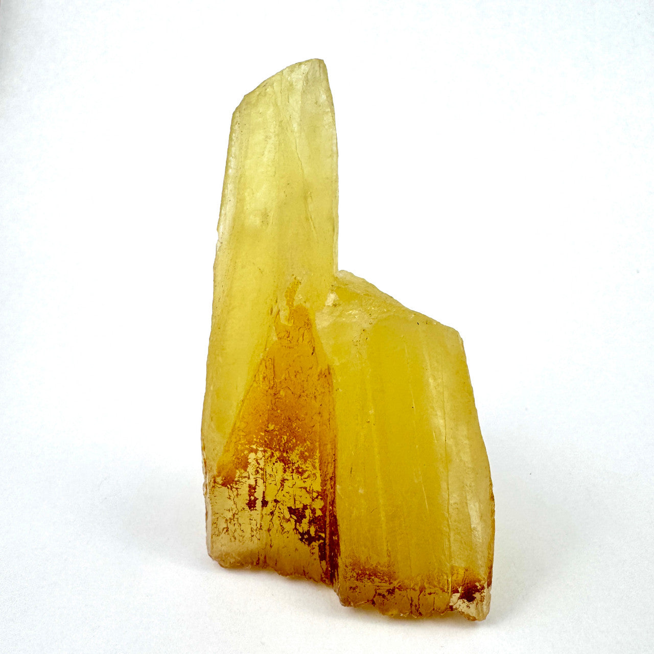 Yellow Aragonite Specimen- 2.9"x 1.6"-NC7584