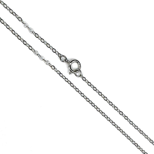 sterling silver cable chain