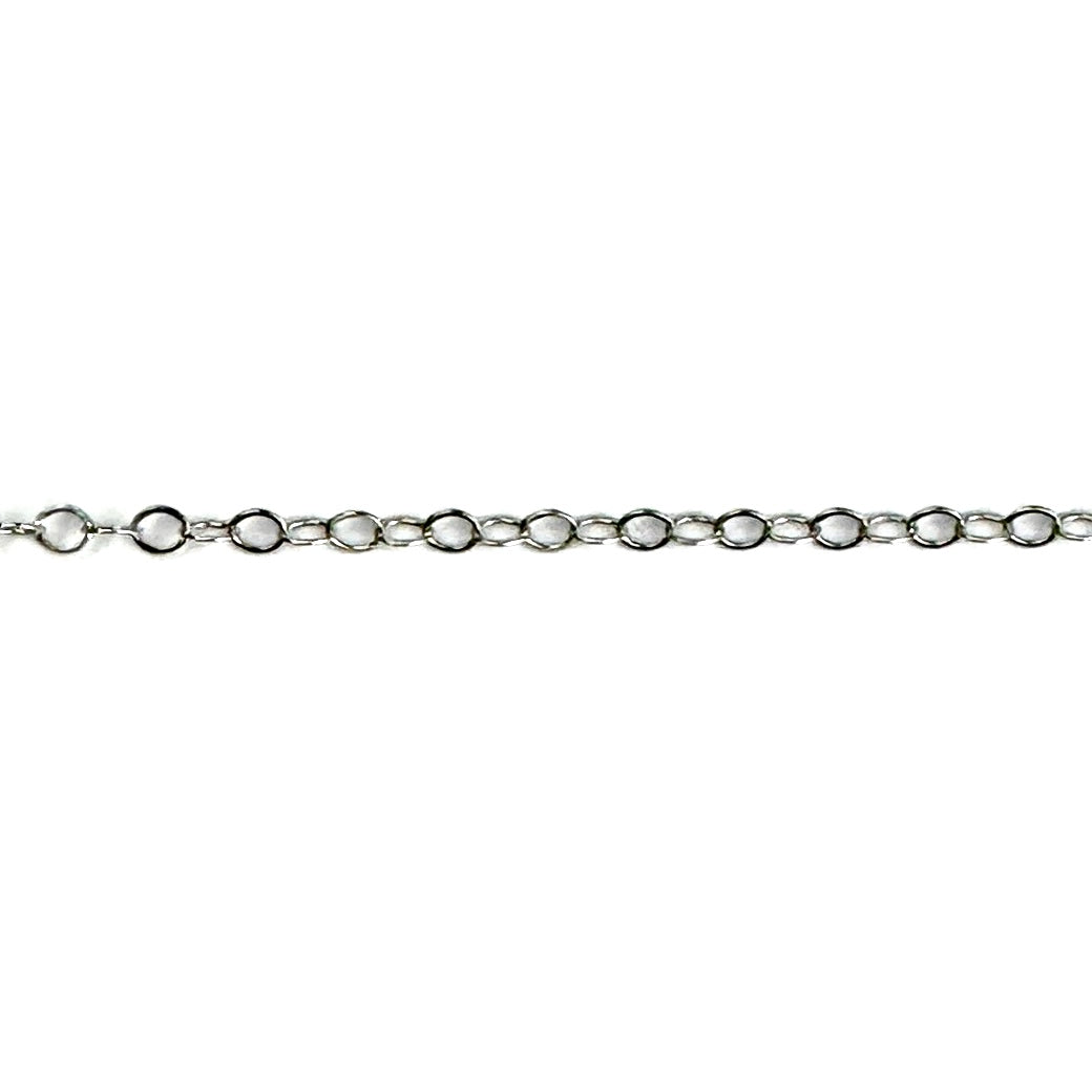 sterling silver cable chain