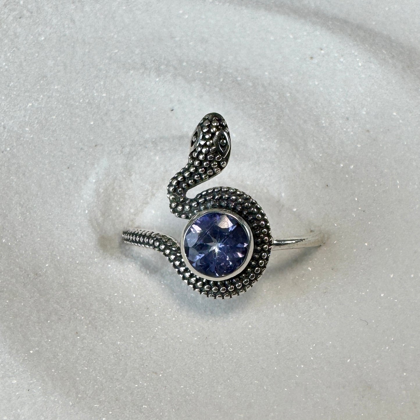 Tanzanite Serpent Ring - SP7661