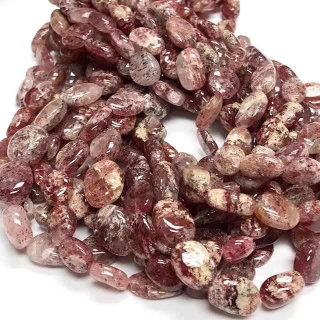 Highly Polished Muscovite Flat Oval Beads