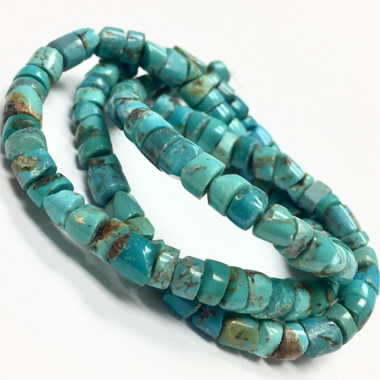 Turquoise Heishi Beads-5-6mm
