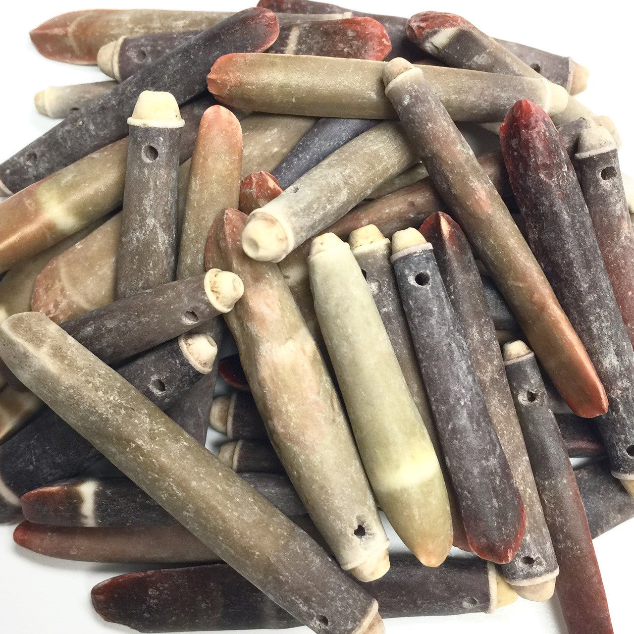 Sea Urchin Spines Beads Top Drilled - Small