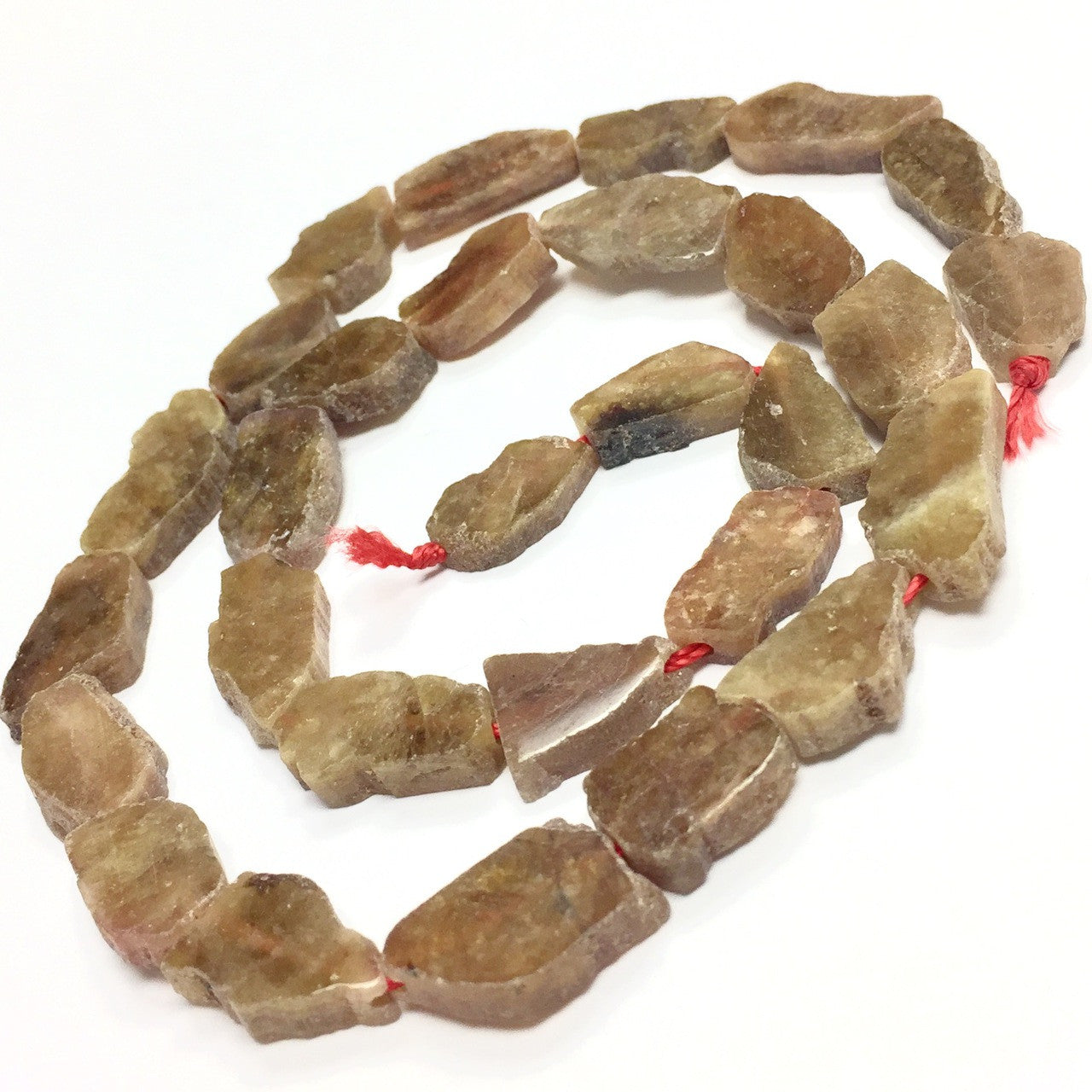 RARE! Natural Golden Tourmaline Flat Beads-12mm Average