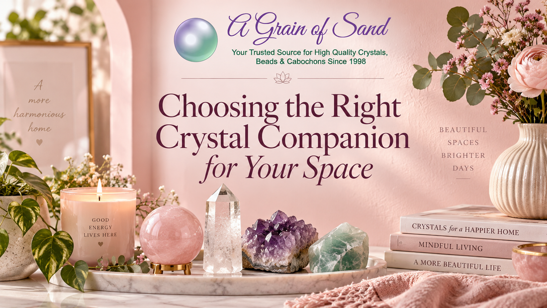 Choosing the Right Crystal Companion for Your Space