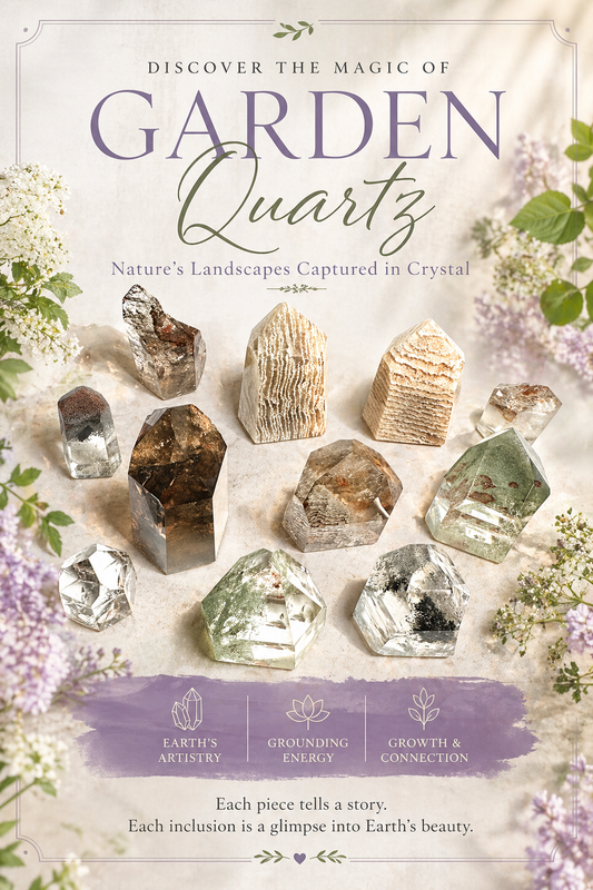 Garden Quartz (Lodolite): Meaning, Uses, and Why It’s So Loved