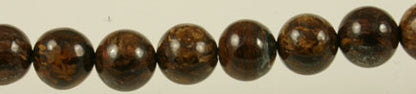 Bronzite Round Beads