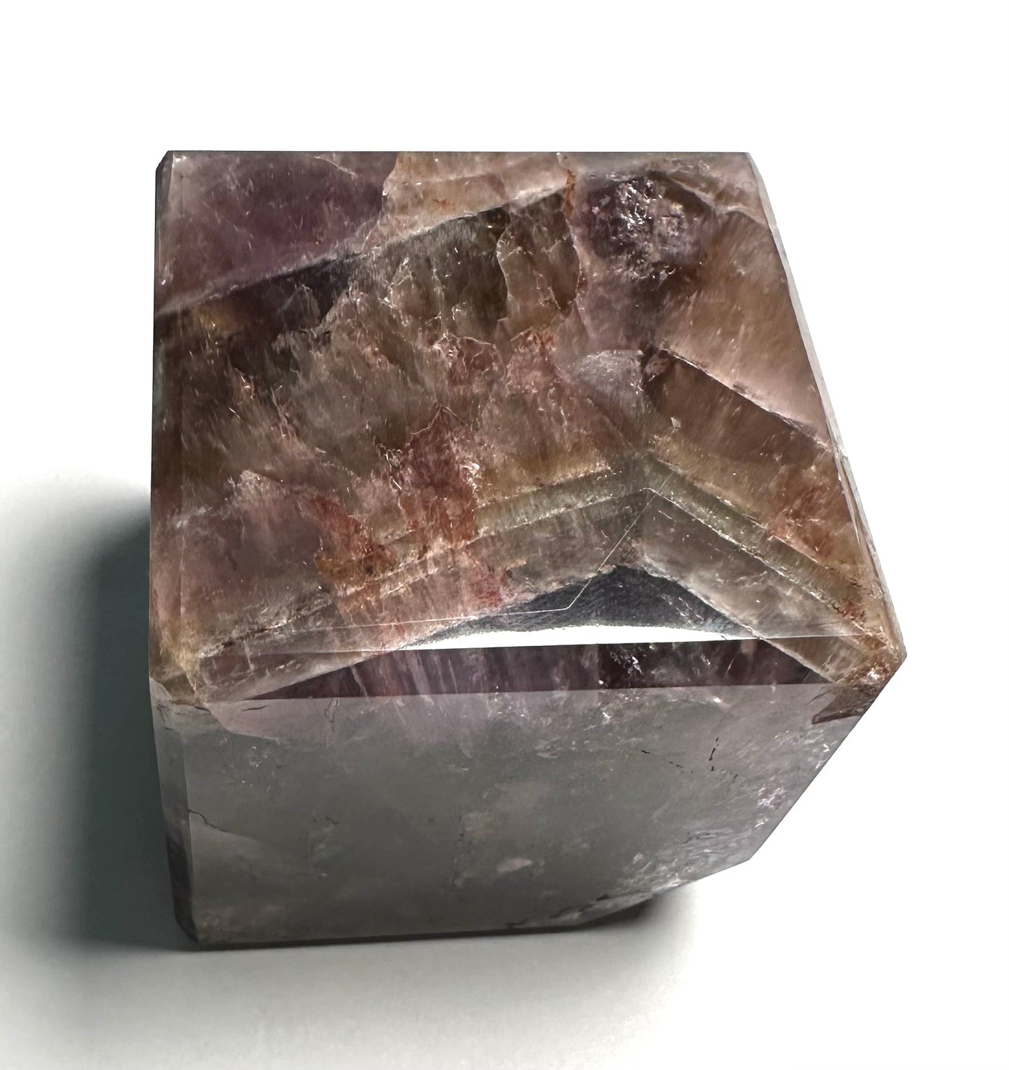 49mm Super 7 Cube – Precision Corner-Cut Display Specimen NC 7723