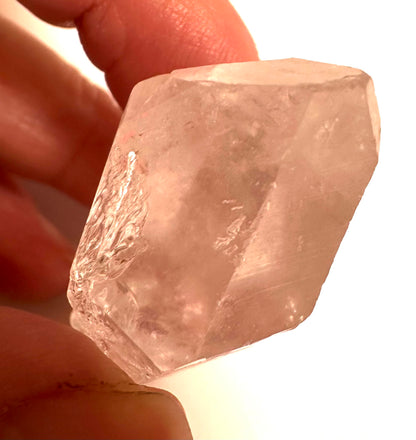 Lightning Strike Quartz Crystal with Natural Key Formation  1¾" x ¾"- #NC7912