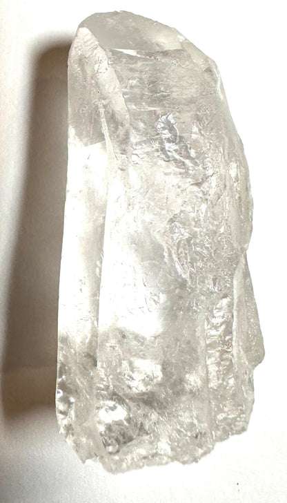 Lightning Strike Quartz Crystal with Natural Key Formation  1¾" x ¾"- #NC7912