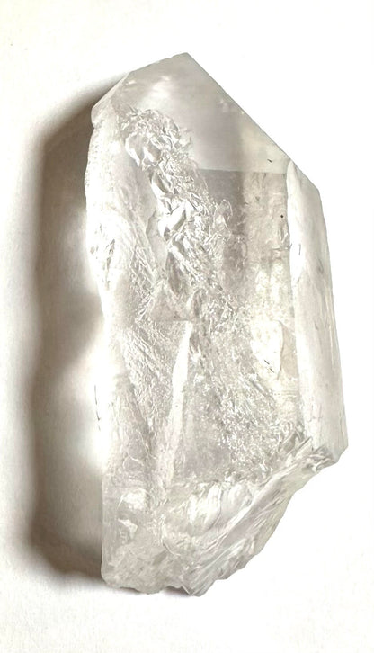 Lightning Strike Quartz Crystal with Natural Key Formation  1¾" x ¾"- #NC7912