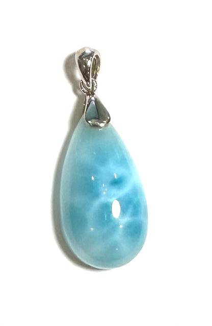 Larimar Pendant for Sterling Silver Drop Bail NC7716