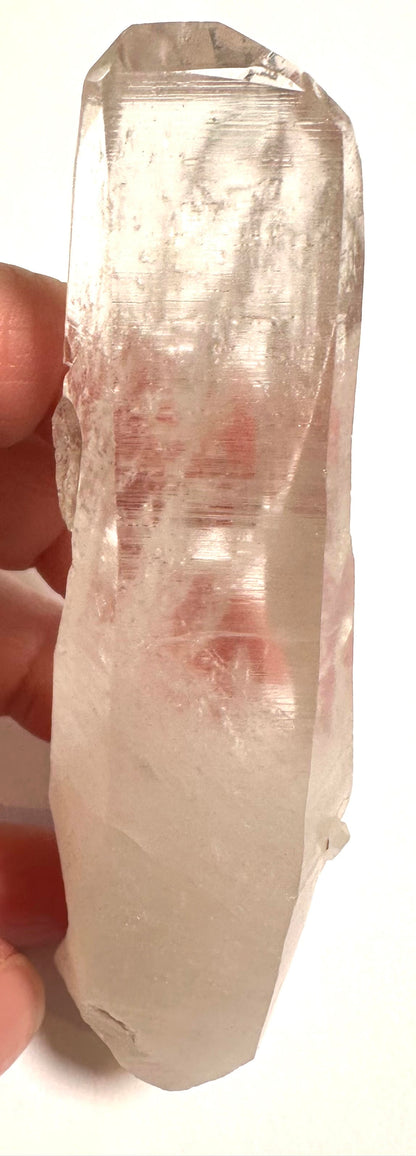 Lightning Strike Quartz Crystal with Chisel Termination 4" x 1¼"- #NC7914