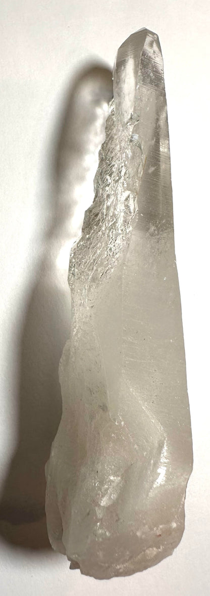 Lightning Strike Quartz Crystal with Chisel Termination 4" x 1¼"- #NC7914