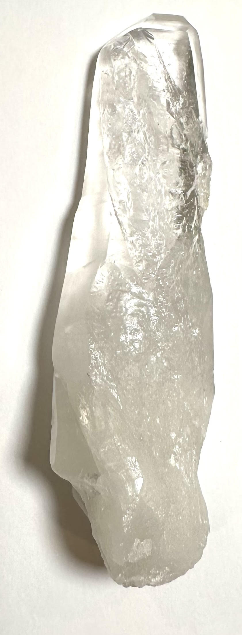 Lightning Strike Quartz Crystal with Chisel Termination 4" x 1¼"- #NC7914