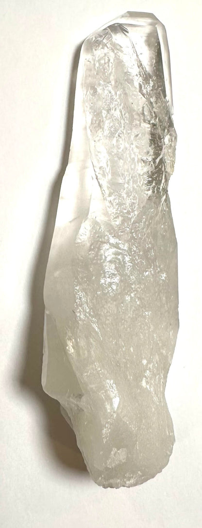 Lightning Strike Quartz Crystal with Chisel Termination 4" x 1¼"- #NC7914