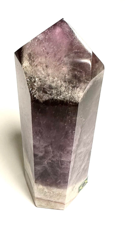 Brazilian Trapiche Amethyst Tower 30mm x 3 3/4" tall - #NC7899