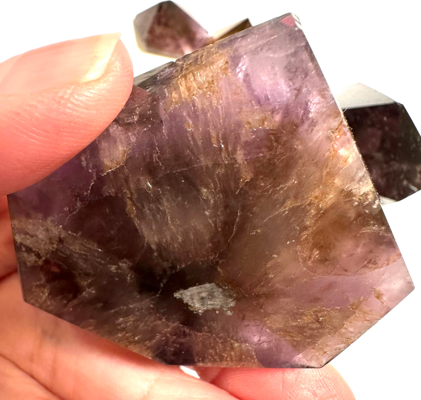 Wholesale Super 7 Mine Ametrine Parcel – 270g (9 Polished Pieces) - WHOLE 03
