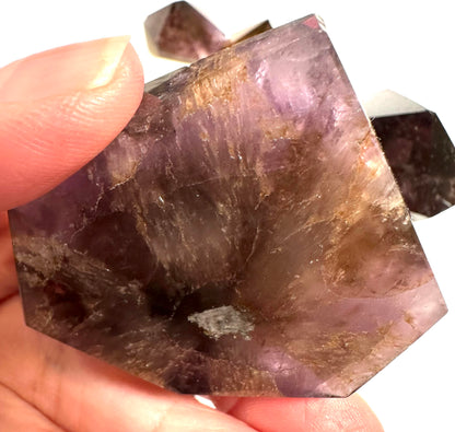 Wholesale Super 7 Mine Ametrine Parcel – 270g (9 Polished Pieces) - WHOLE 03