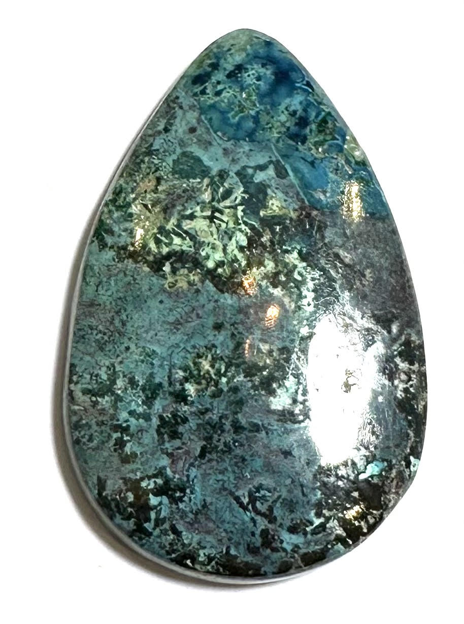 Azurite & Chrysocolla Cabochons – Polished Mixed Shapes – SP7830A-E