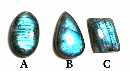 Blue Labradorite Cabochon Collection #SP7868