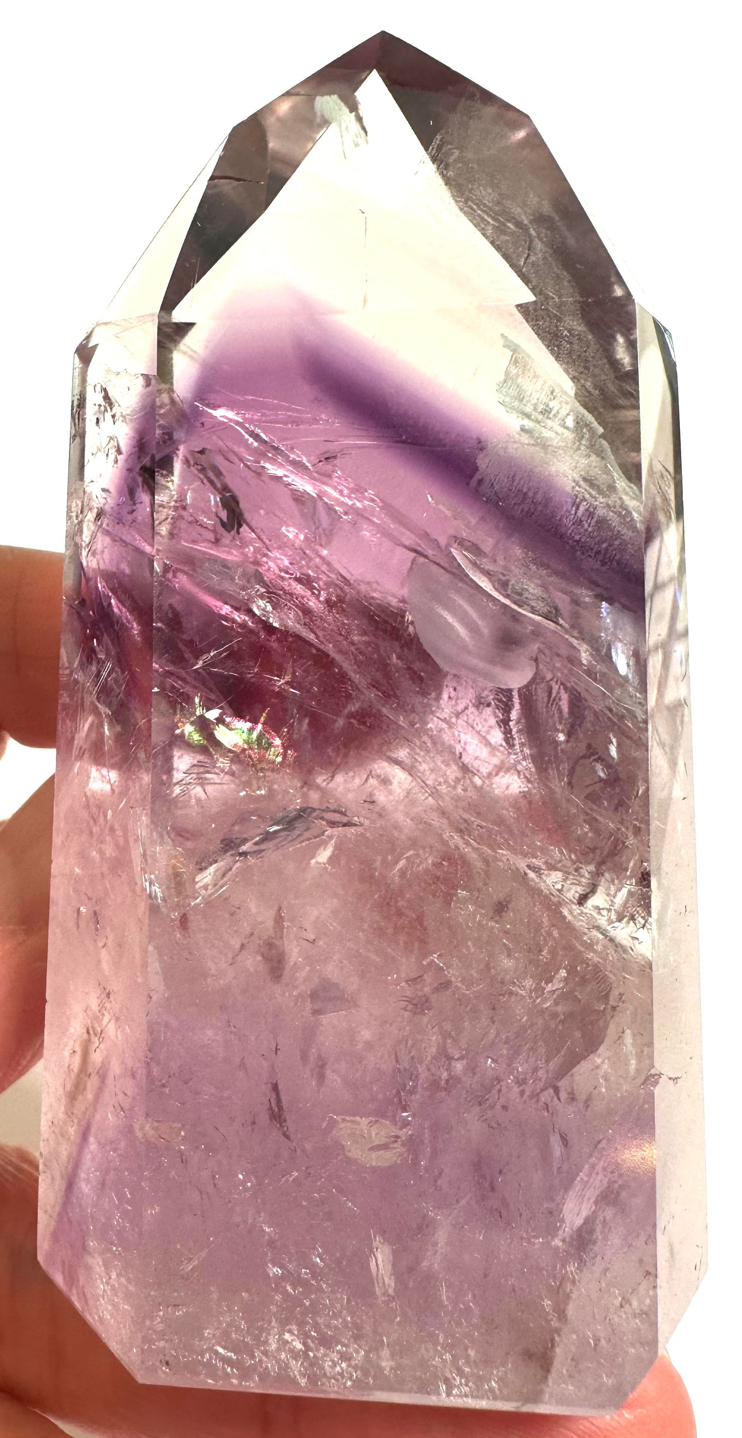 Bahia Amethyst Tower 3½" x 1⅞" x 1¼" | Bahia, Brazil | #NC7927