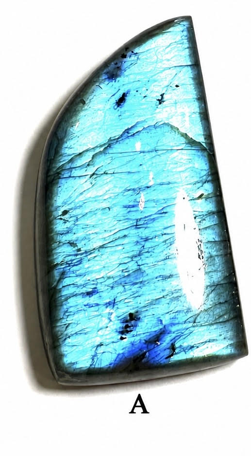 Freeform Blue Labradorite Cabochons – Choice of A, B, or C Item #: SP7867