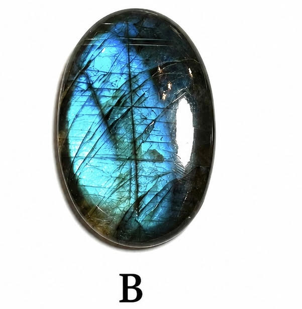Blue Labradorite Oval Cabochons #SP7866