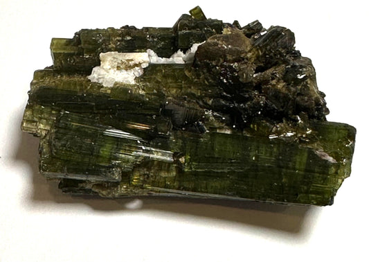 Natural Collector Grade Green Tourmaline Crystal Cluster from Brazil  20 grams #NC7940