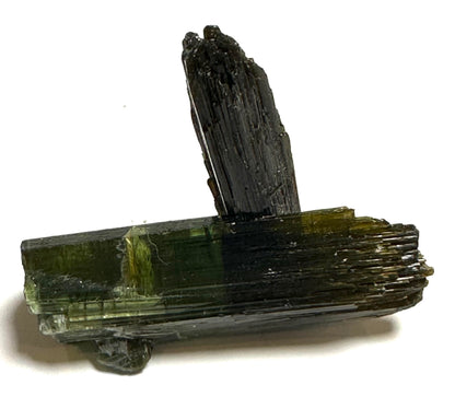 Natural Collector Grade Intersecting Green Tourmaline Crystal from Brazil #NC7937