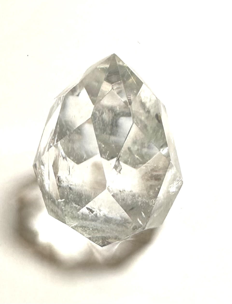 Faceted Crystal Teardrop Towers Deal – Brazilian Quartz Parcel – 824g (9 Pieces) - WHOLE 05