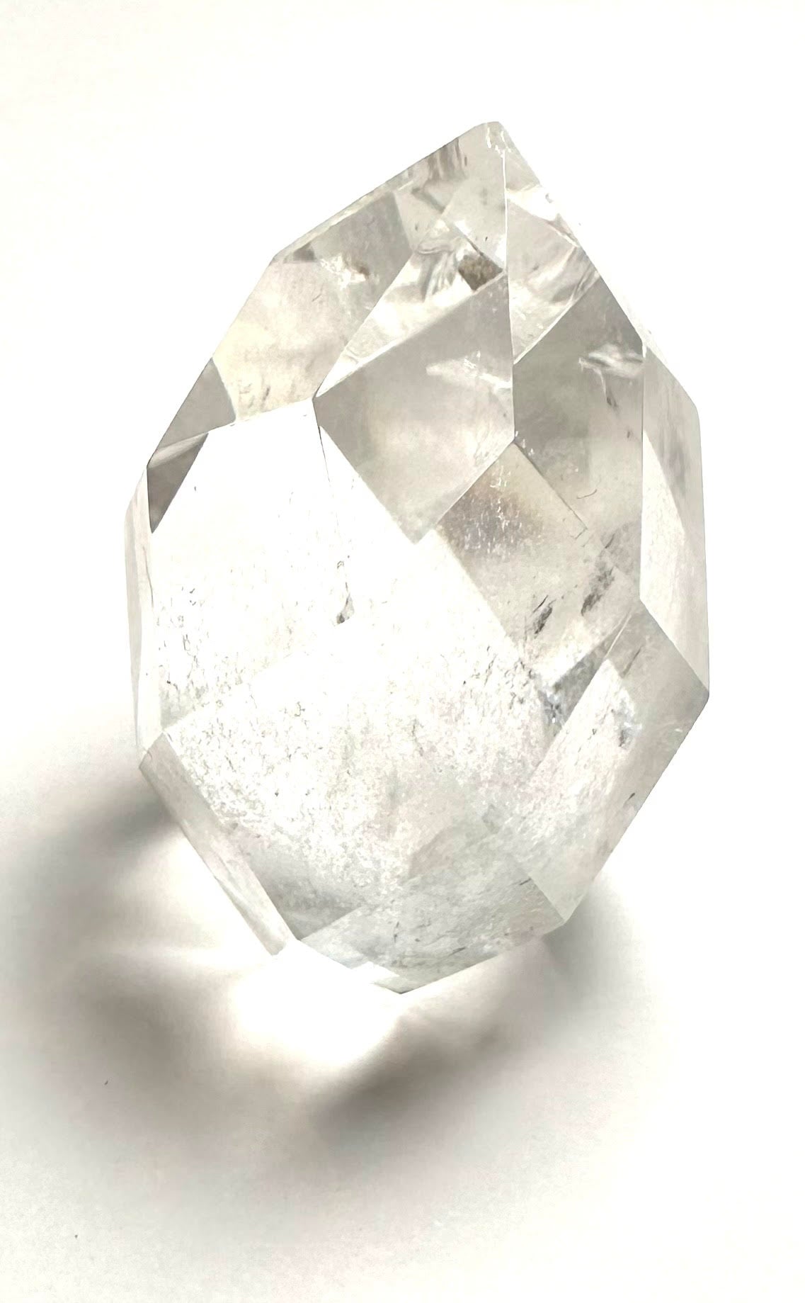 Faceted Crystal Teardrop Towers Deal – Brazilian Quartz Parcel – 824g (9 Pieces) - WHOLE 05