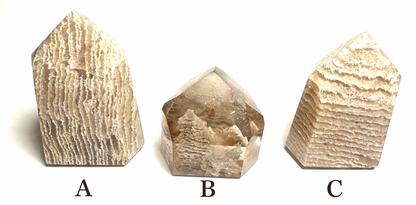 Thousand Layer Garden Quartz Towers (Lodalite) – Brazil Item #NC7807 A, B & C