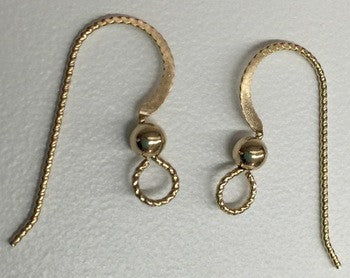 Gold Filled Slipless Ear Wires