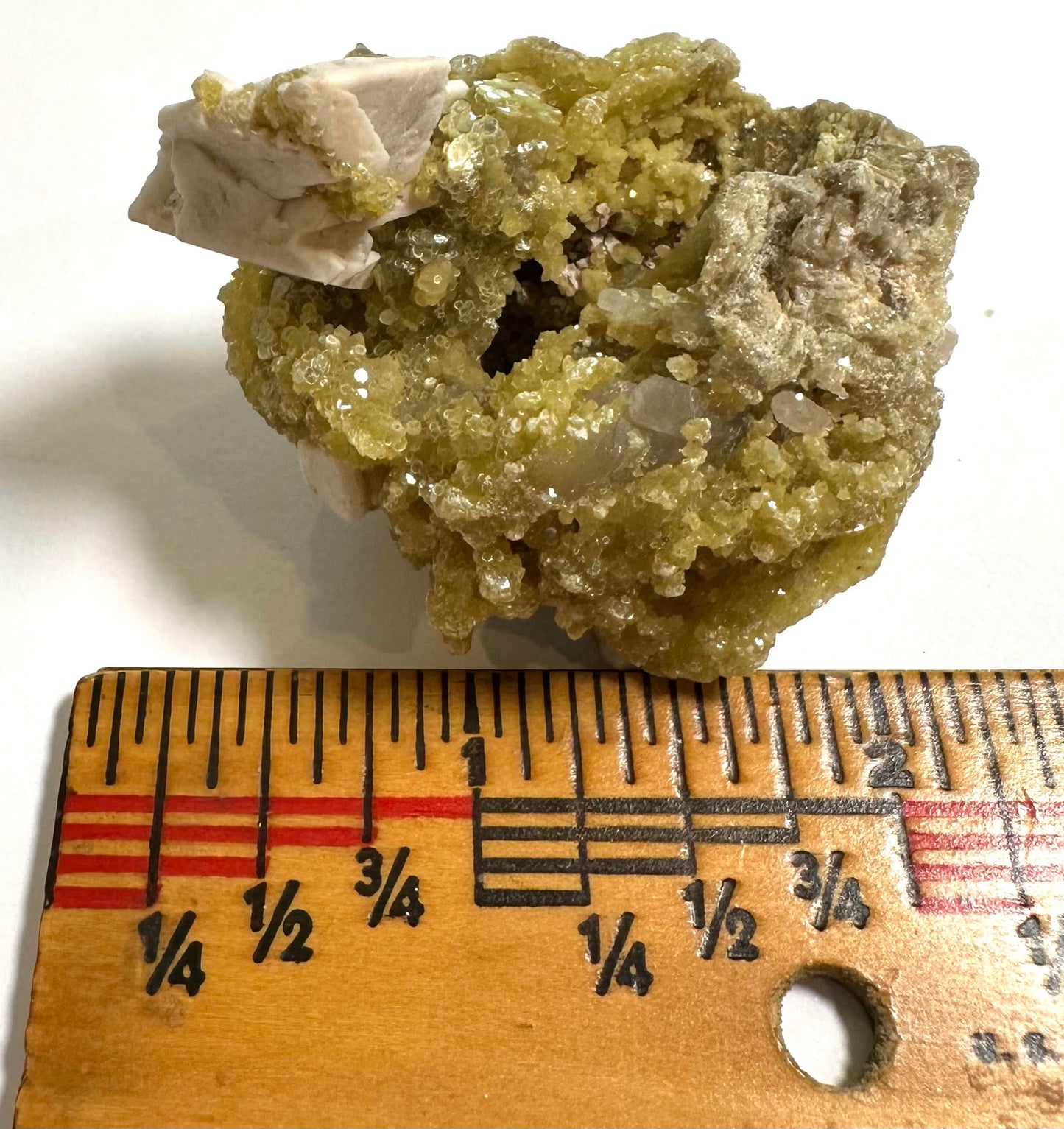 Golden Mica with Albite Feldspar & Quartz 2" - #NC7916