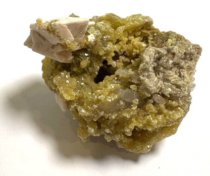 Golden Mica with Albite Feldspar & Quartz 2" - #NC7916