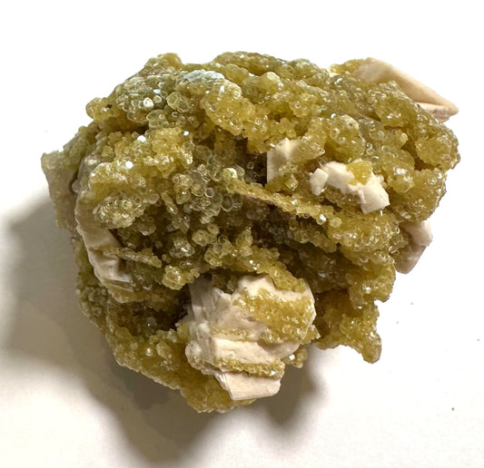 Golden Mica with Albite Feldspar & Quartz 2" - #NC7916