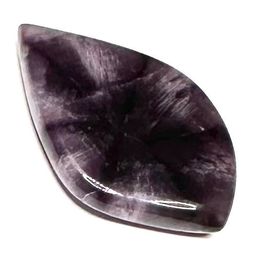 One of a Kind Trapiche Amethyst Slice-37 x 23mm (NC5982)
