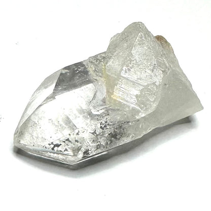 "Penetrator" Manifestation Quartz Crystal with Rainbow Inclusions Pocket Stone-1 1/2 x 3/4"-NC7324