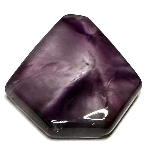 RARE-One of a Kind Trapiche Amethyst Slice-31 x 28mm