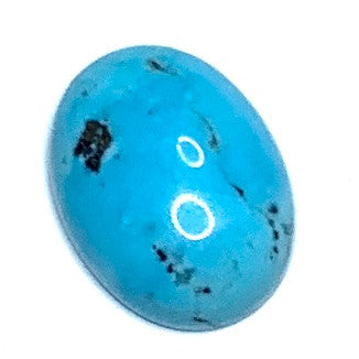 Kingman Blue Turquoise Oval Domed Cabochons-A+ Grade-16 x 12mm (SP3340)