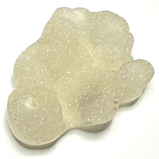 One of a Kind Druzy Snow Agate Stone-1 3/4 x 1 1/4" (NC6005)