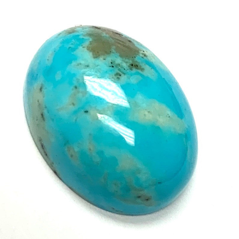 Highly Polished Turquoise Oval Domed Cabochons