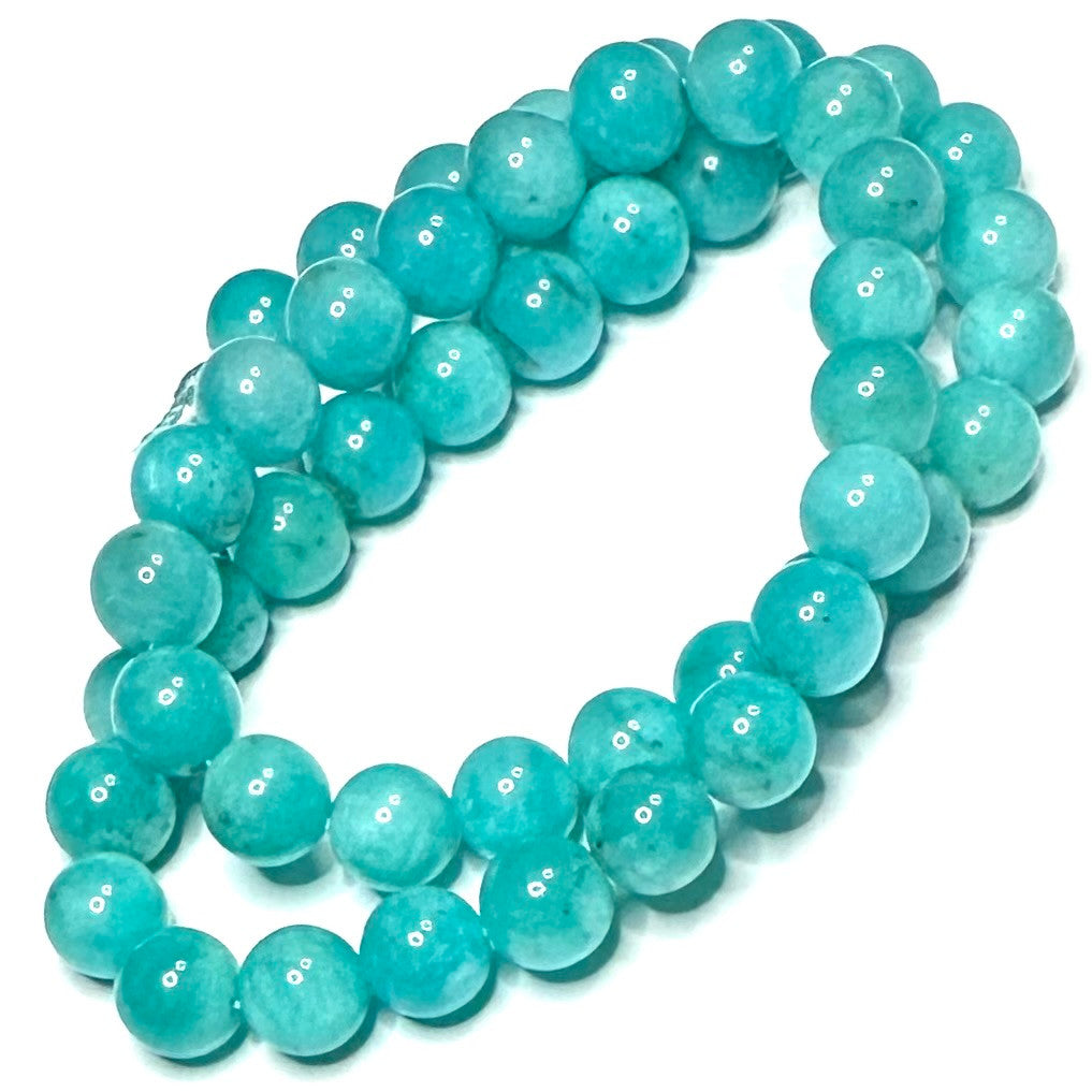 Amazonite Highly Polished Round Beads-8mm (SP5115)