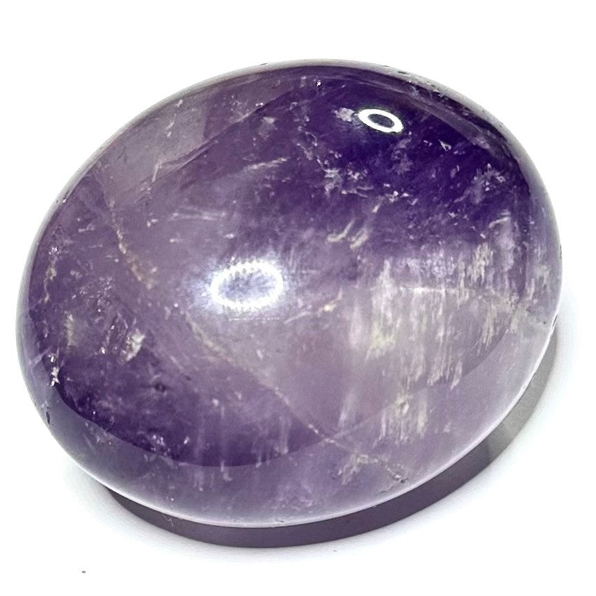 One of a Kind Quality Amethyst Palm Stone-2 x 1 3/4" (NC6049)