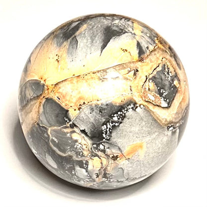 One of a Kind Maligano Jasper Stone Sphere-2" (NC5152)