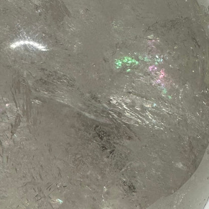 One of a Kind Quartz Crystal Rainbow Stone Sphere-3 1/2" (NC5184)