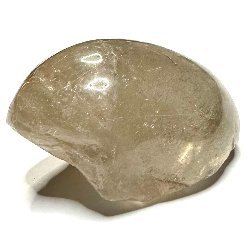 One of a Kind Lodalite with Rutilate Lens Stone-1 3/4 x 1 1/4" (NC5189)