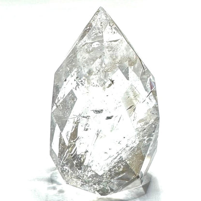 One of a Kind Crystal Quartz with Rainbow Inclusions Point-2 x 1 1/2" (NC6092)